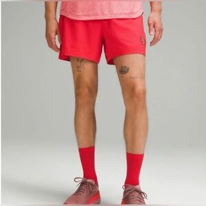 Lululemon Team Canada Pace Breaker Lined Short 5"
Olympics 2024 Paris Red Small
